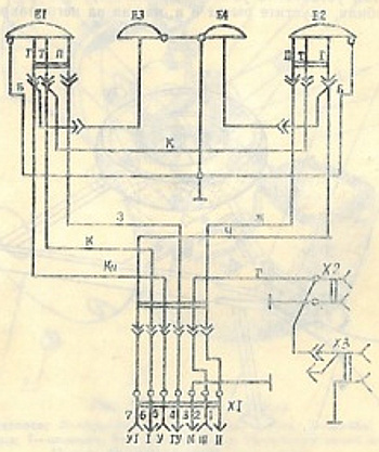 Рис. 4. Схема электрооборудования автоприцепа Скиф